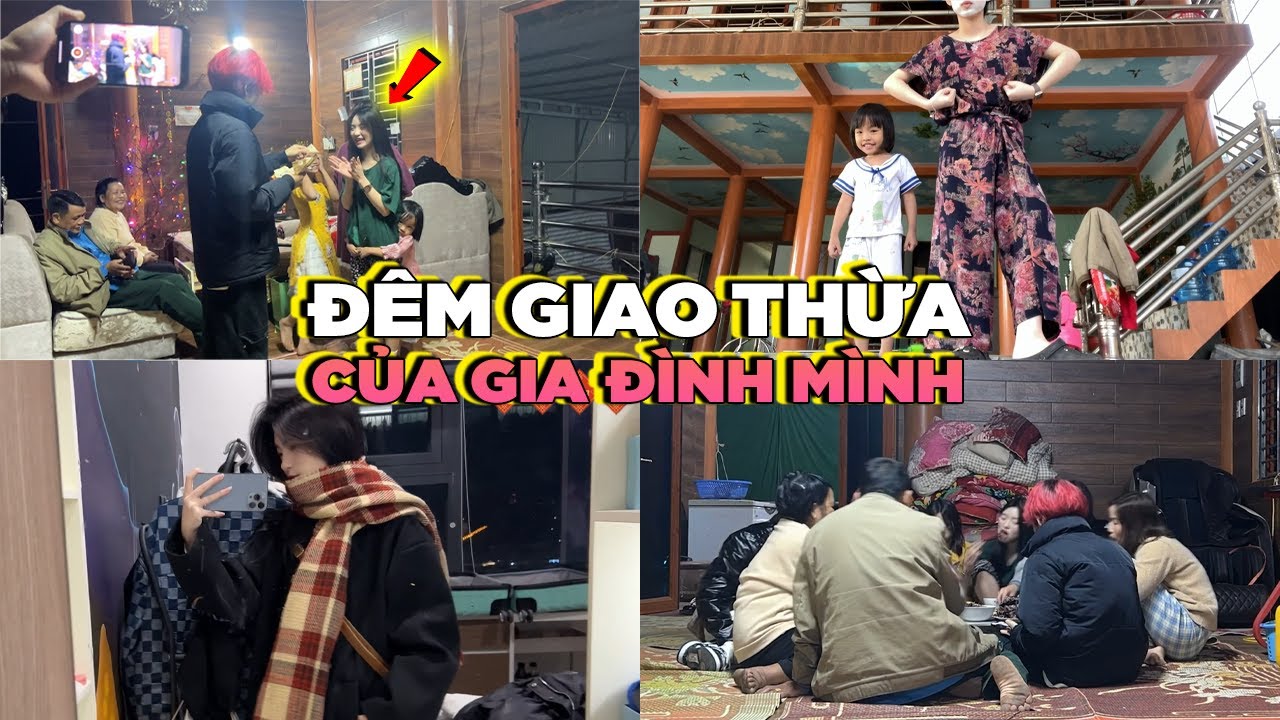 NhungDayy| H&agrave;nh Tr&igrave;nh Về Qu&ecirc; Ăn Tết & Đ&ecirc;m Giao Thừa Của Gia Đ&igrave;nh M&igrave;nh sẽ diễn ra ntn ..???