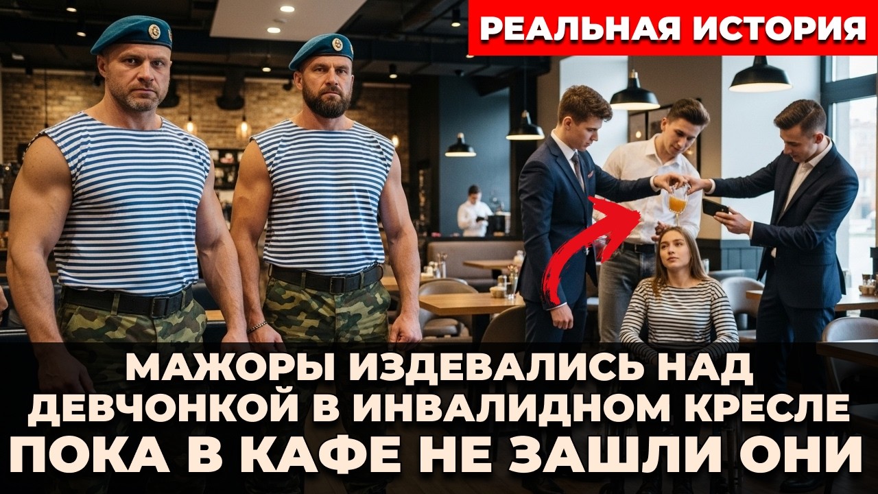 ОНИ ВЫЛИЛ СОК ЕЙ НА ГОЛОВУ, НЕ ЗНАЯ, КТО СИДИТ ЗА СОСЕДНИМ СТОЛОМ. ИСТОРИЯ МЕСТИ ДВУХ ДЕСАНТНИКОВ