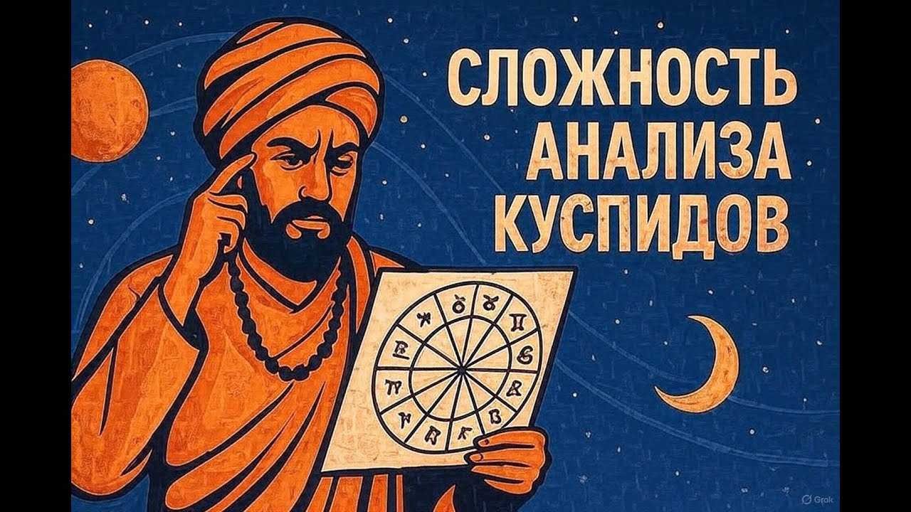 Сложность анализа куспидов в Джйотиш