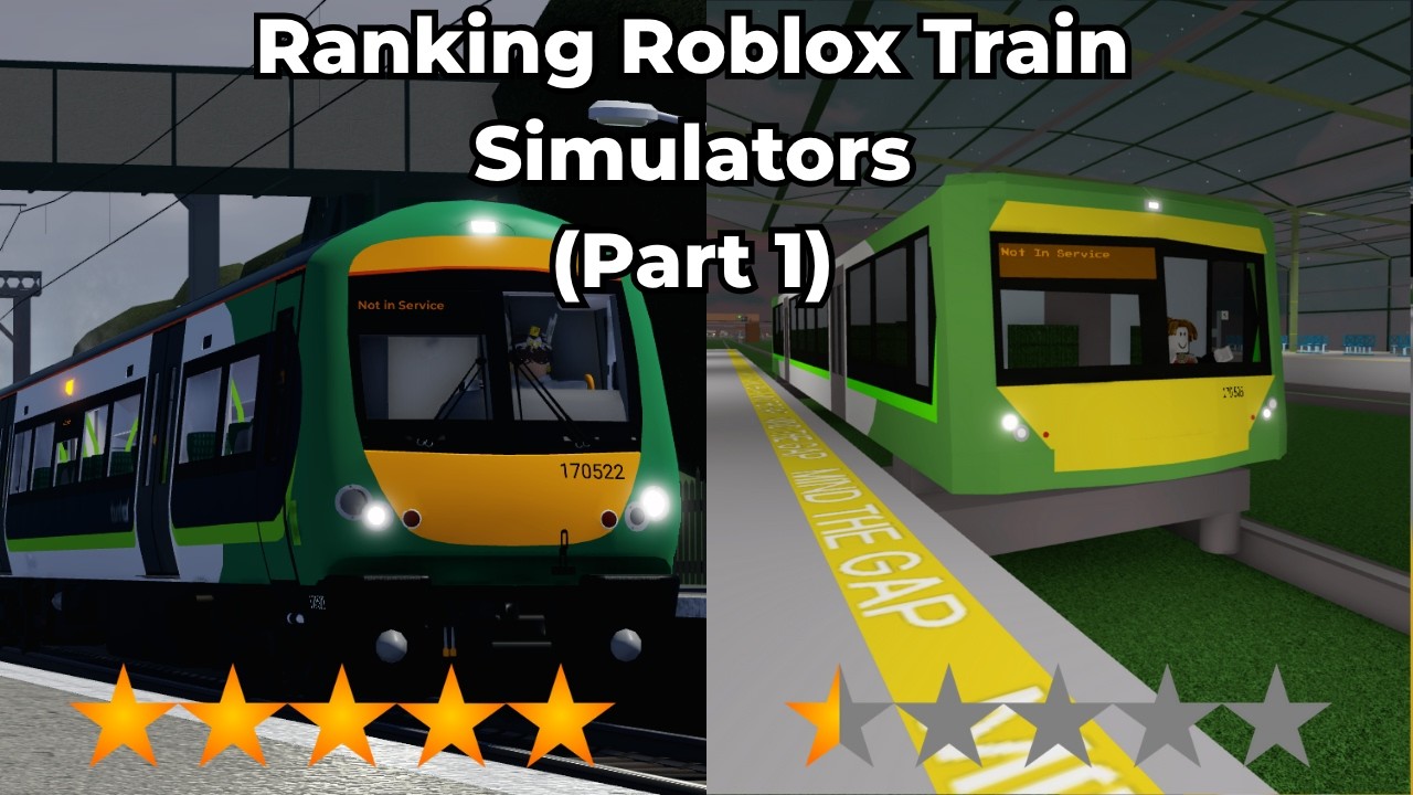 Ranking RANDOM Roblox Train Simulators - [PART 1]