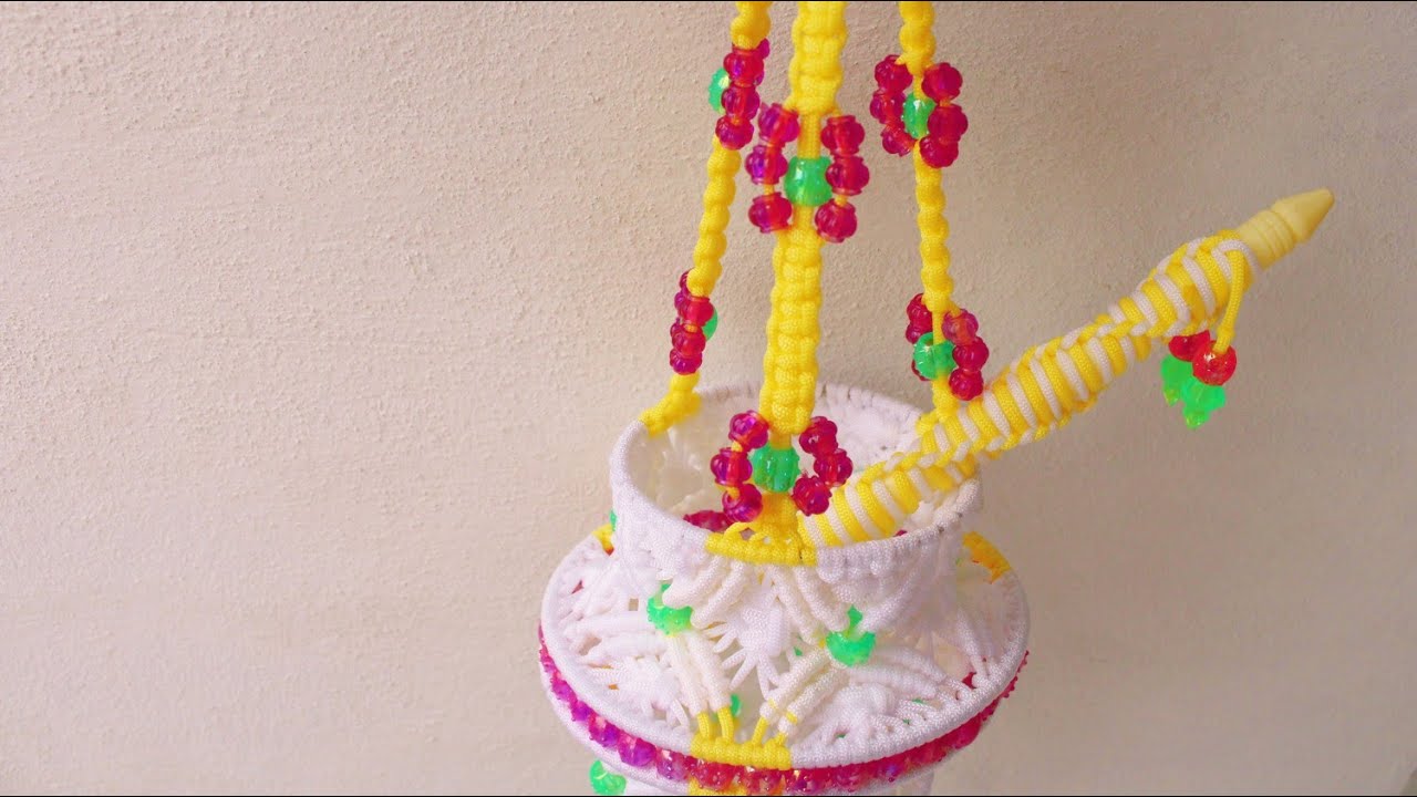 Macrame New Design Dahi Handi / Matki Tutorial !! FULL HD Part