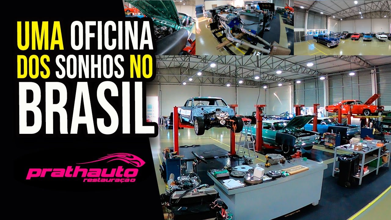 Conheci uma oficina dos sonhos! Prathauto Restaurações é IMPRESSIONANTE