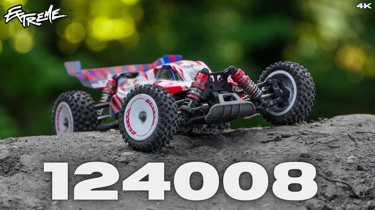 So stabil ist der NEUE WLTOYS 124008 3S BUGGY wirklich 🤯| BASHING | FERNGESTEUERTE AUTOS