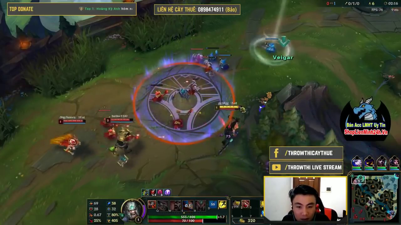 [URF] Tryndamere Full AP | PENTAKILL - Mạnh V&atilde;i Nồi | ThrowThi