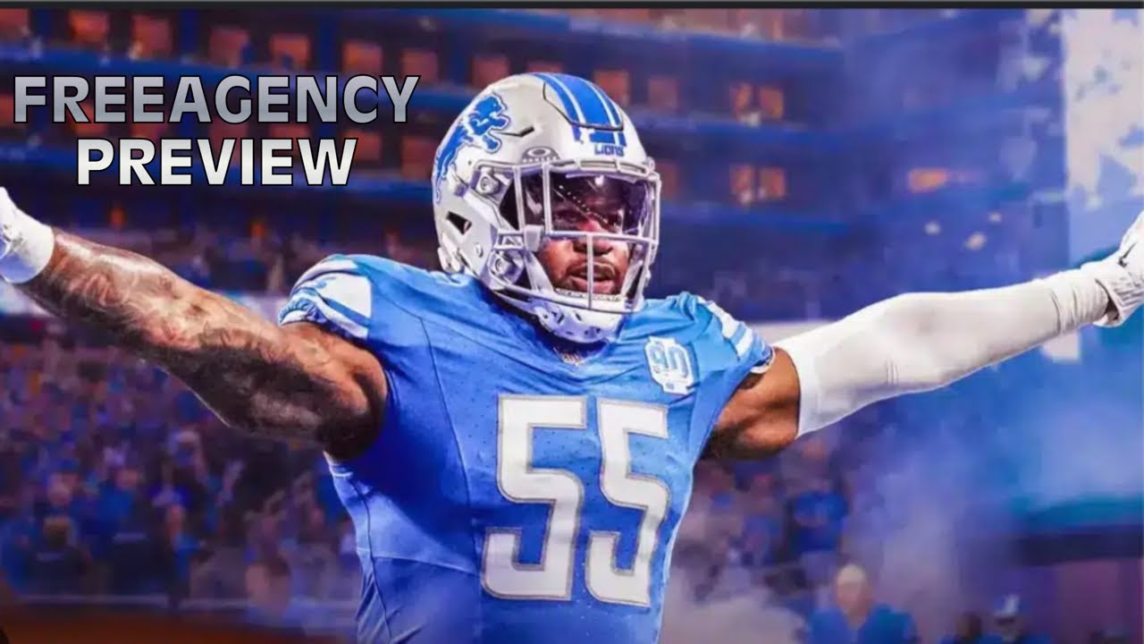 Lions Free Agency: The Calm Before the Storm