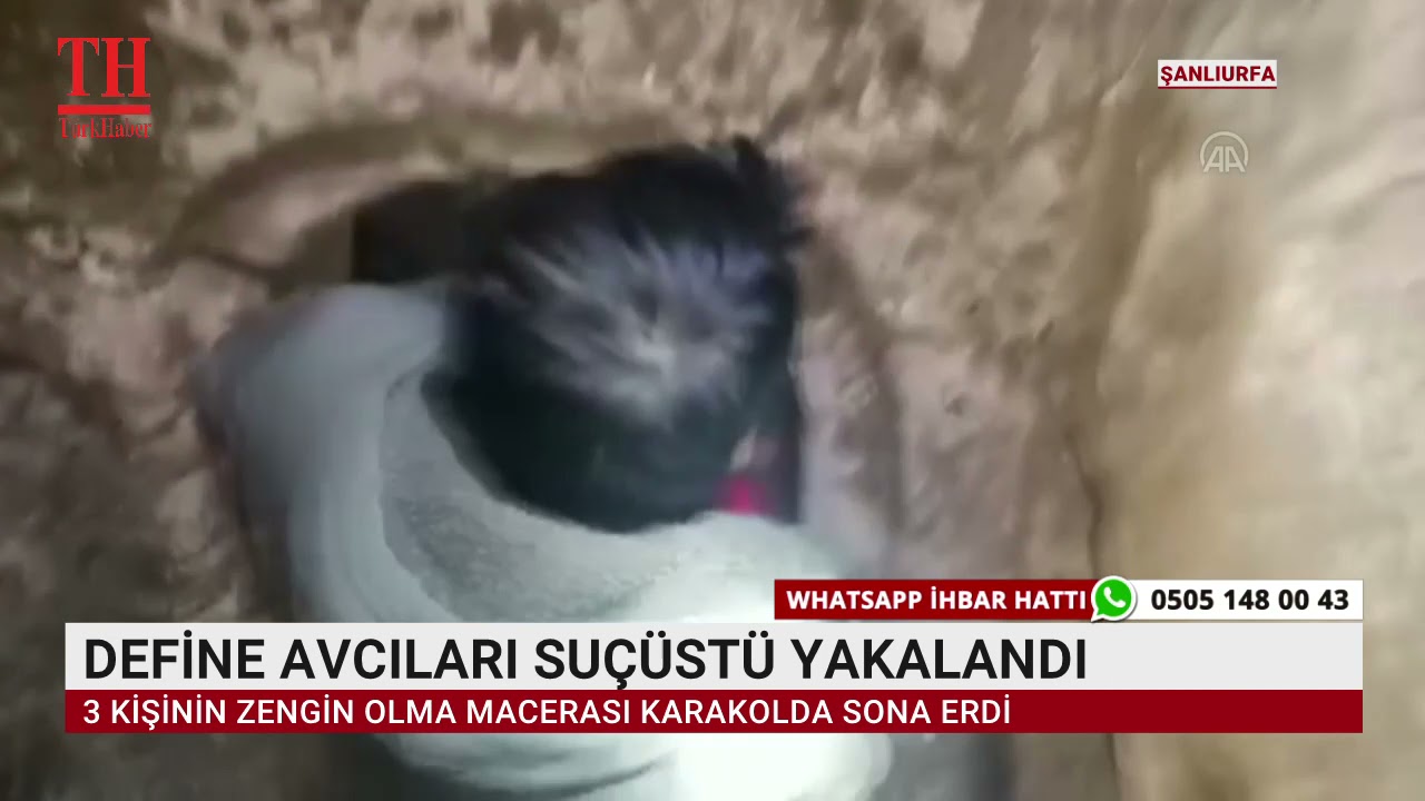 DEFİNE AVCILARI SU&Ccedil;&Uuml;ST&Uuml; YAKALANDI