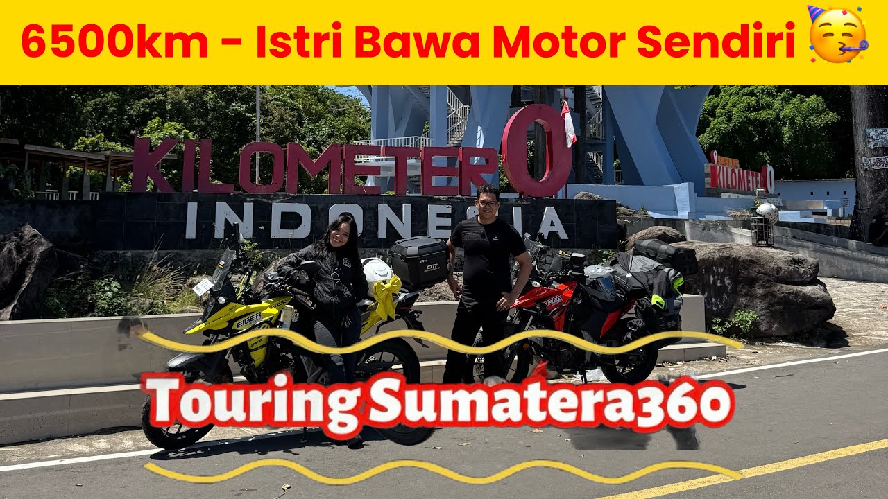 Touring Sumatere360 PISAH MOTOR SAMA SUAMI 🥳 EPS 7: Takengon - Aceh - KM 0 Sabang