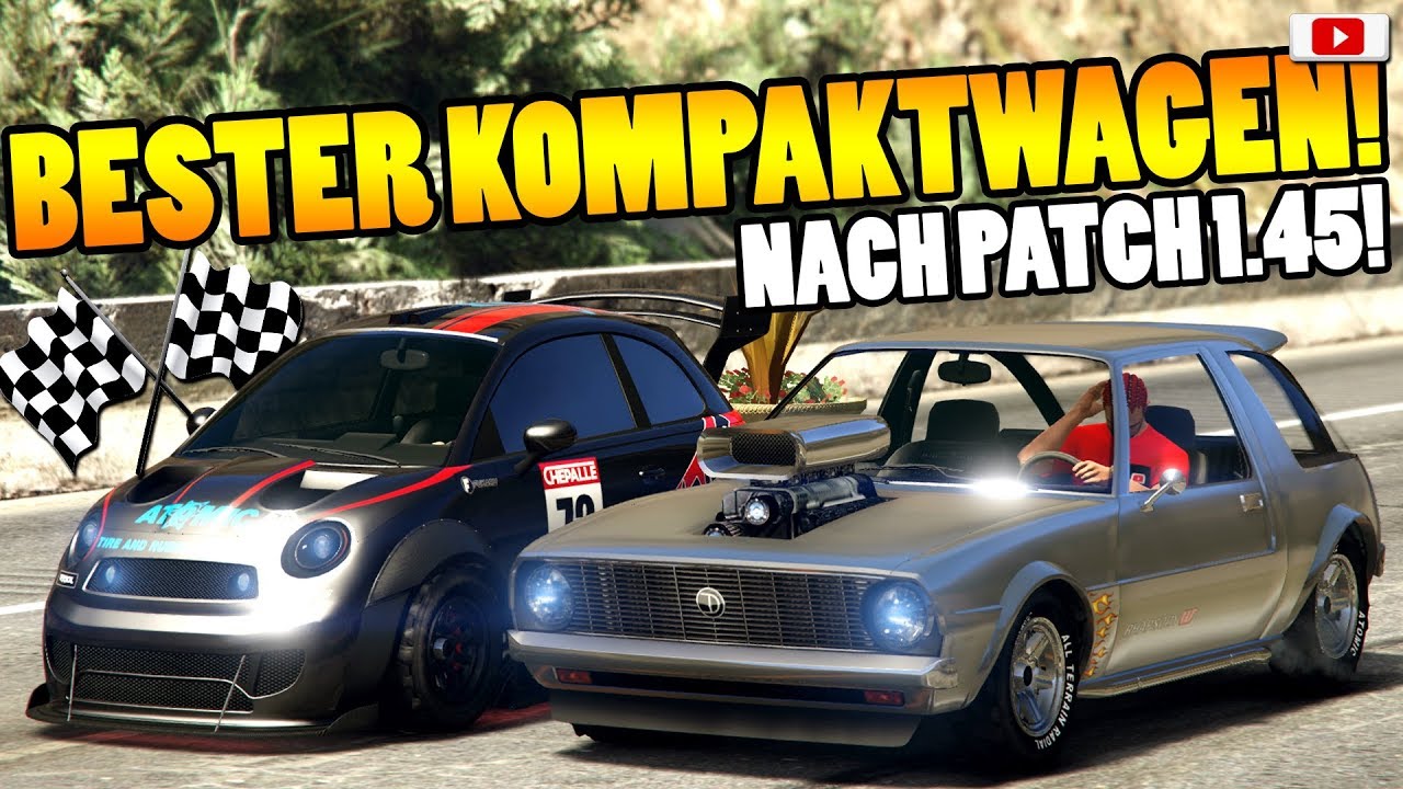 🏁🧐Bester KOMPAKTWAGEN Nach Patch 1.45!🧐🏁Speed+Race Test! [GTA 5 Online After Hours Update DLC]