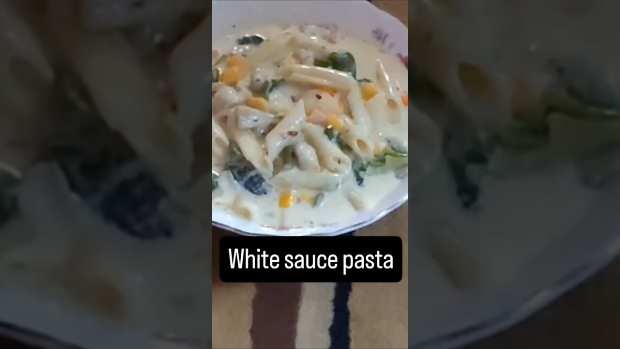White Sauce pasta | Ghar me restaurant style 