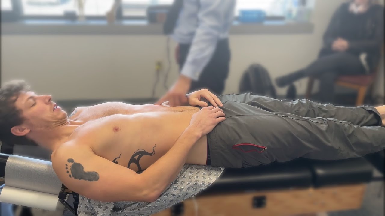 Fractured Spine *Muscular Athlete Gets Rocked w/ Skilled Chiropractic Adjustment.