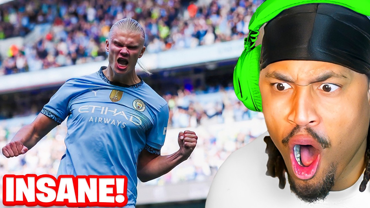 American Reacts to Erling Haaland Highlights For The FIRST Time