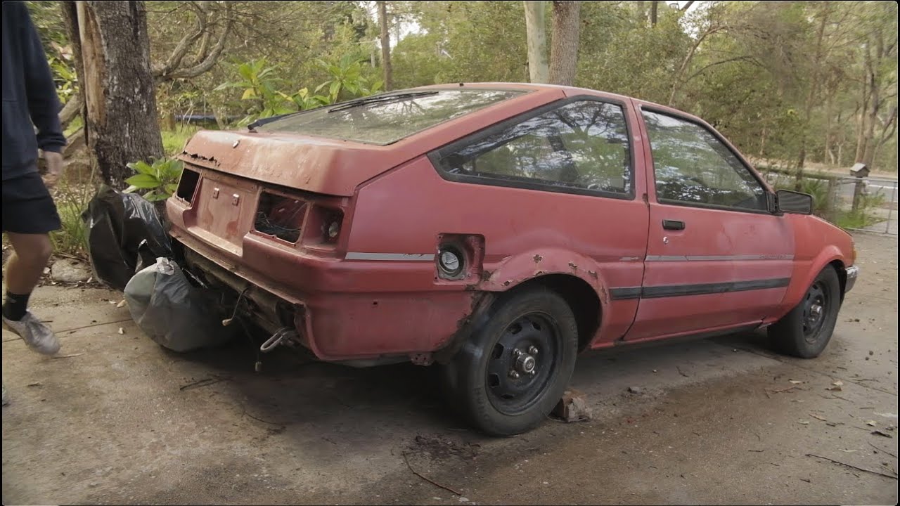 Fuel system inspections on the AE86