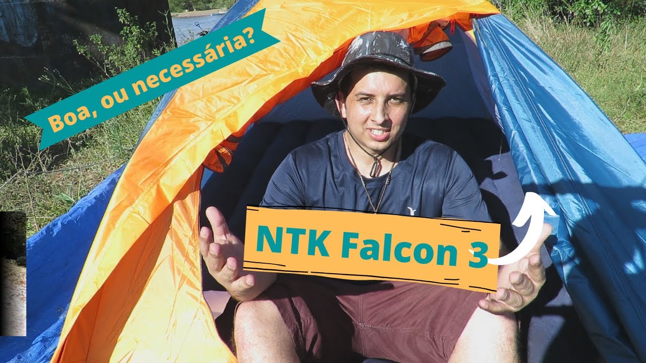 Barraca NTK Falcon 3, é boa ? - Teste de montagem com colchão de casal.