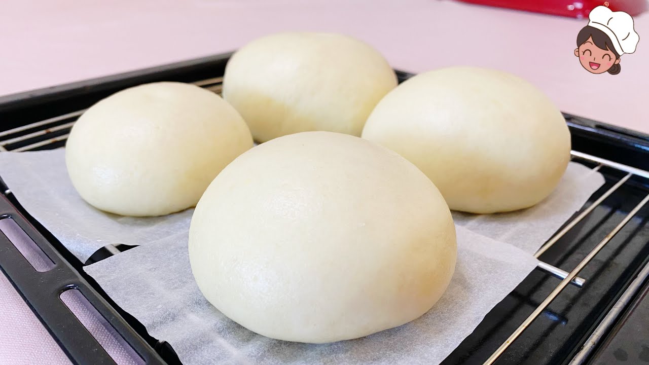 Easiest Basic Chinese Steamed Milk Buns Recipe | Mantou | 馒头的做法 # 40