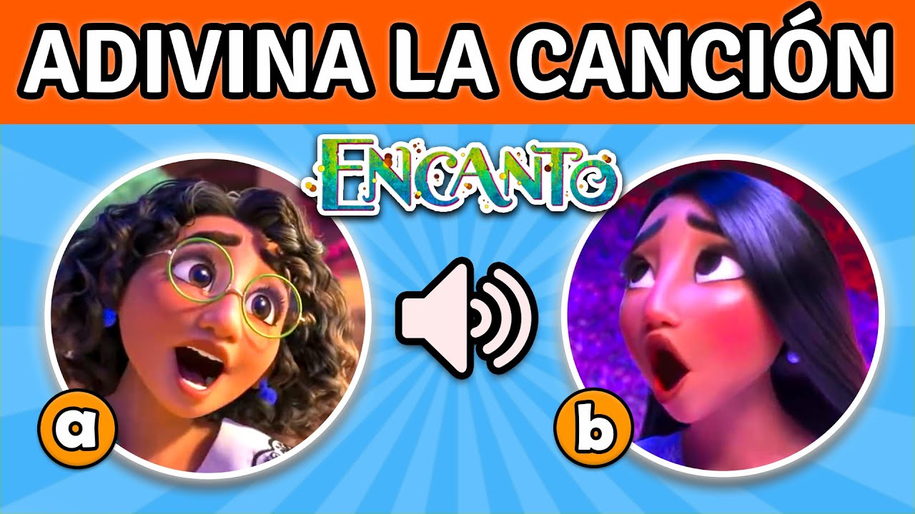 Adivina los PERSONAJES DEL ENCANTO por sus CANCIONES! | Voz de Disney Challenge