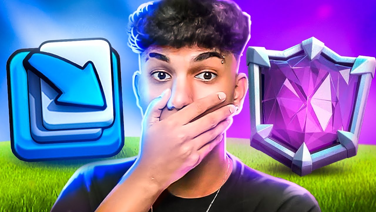 CHEGUEI NA MAIOR CAMPEÃO COPIANDO MEUS OPONENTES NO CLASH ROYALE!