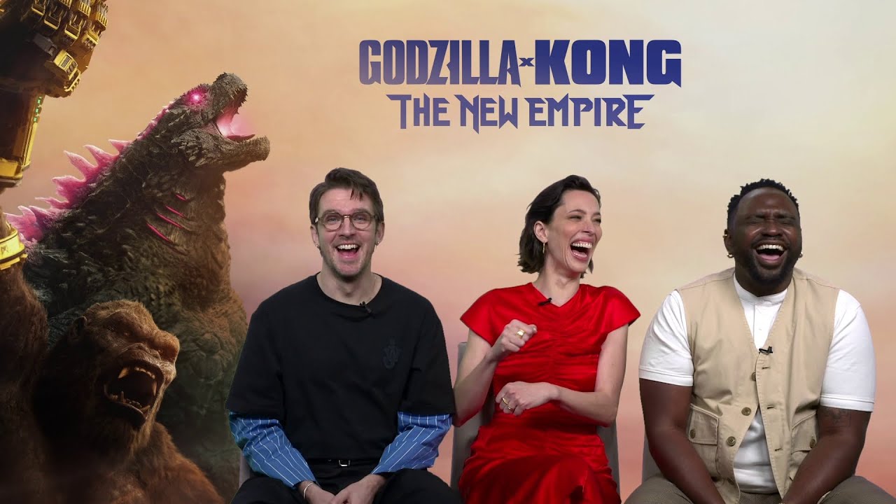 GODZILLA X KONG interviews Rebecca Hall, Brian Tyree Henry, Dan Stevens, Kaylee Hottle, Adam Wingard