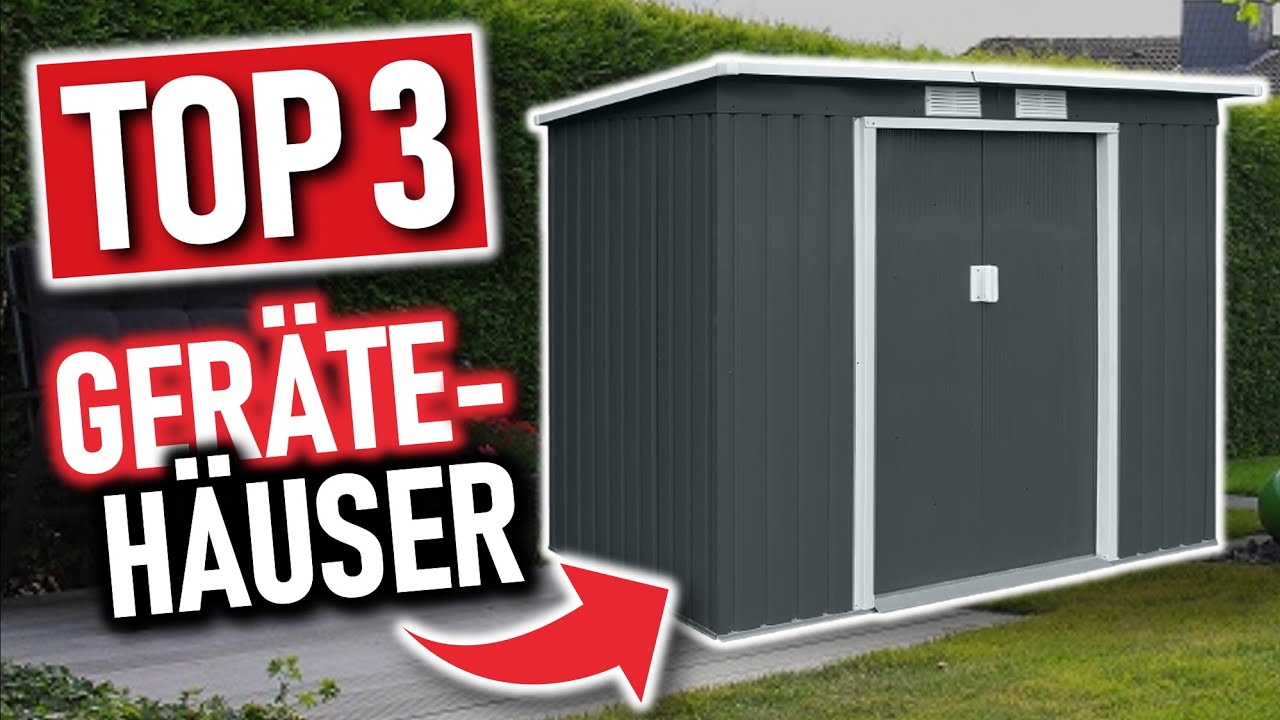 Die besten GERÄTEHÄUSER 2026 | Top 3 Garten Gerätehäuser Vergleich