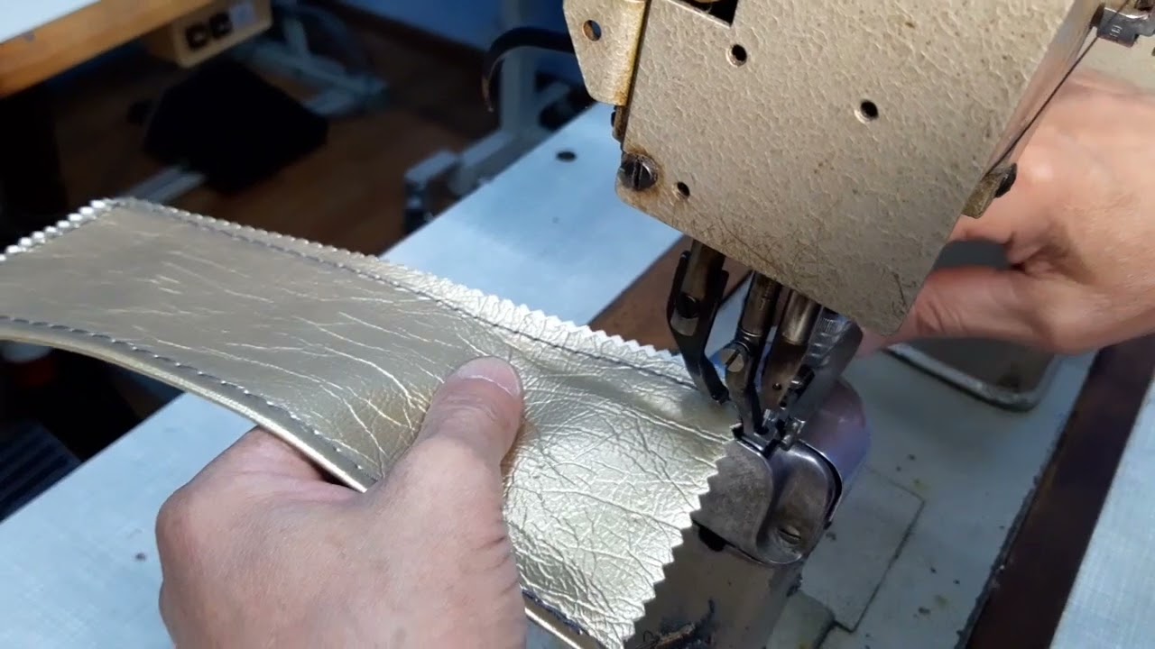 Pfaff 595 Колонковая машина , тройного транспорта