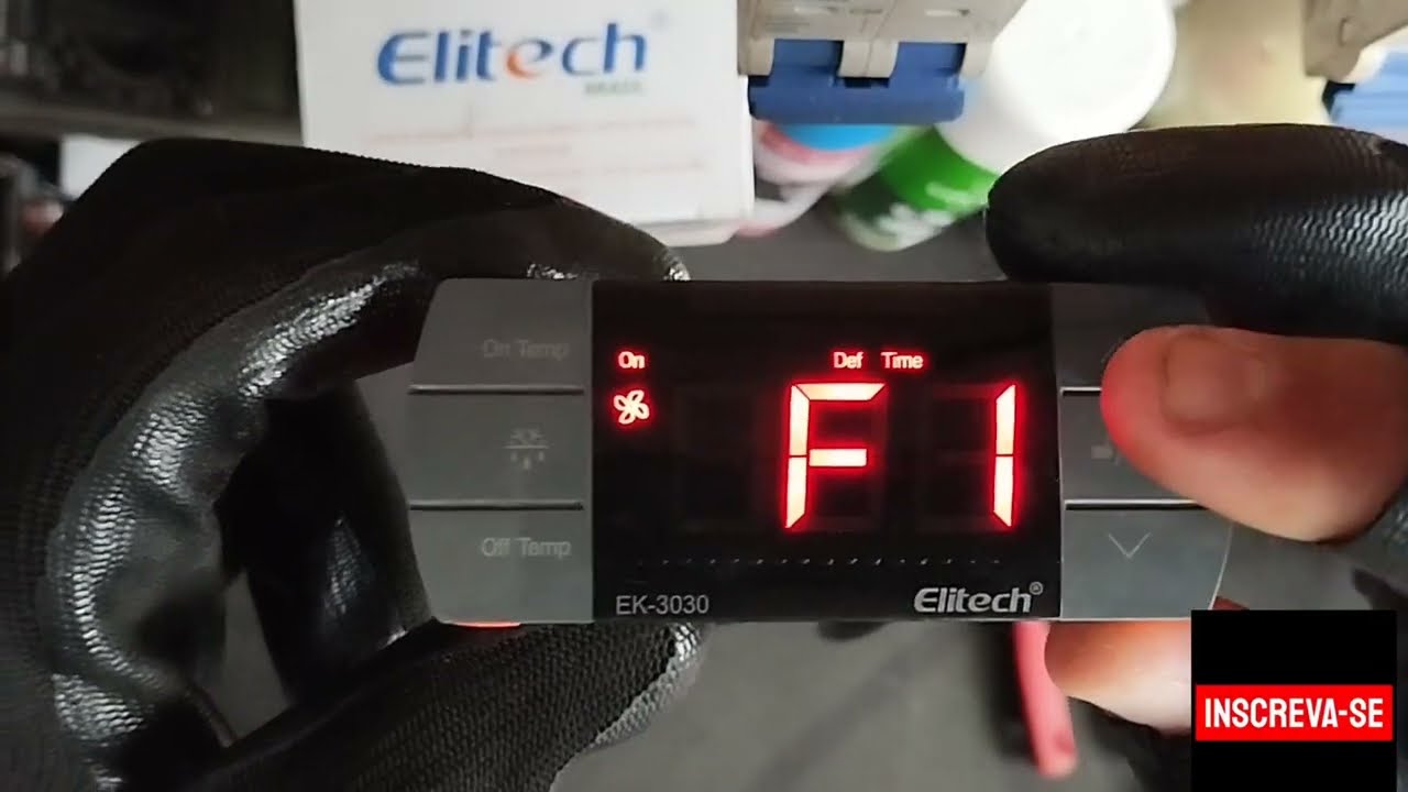 Como Programar o Controlador Ek-3030 Elitech (Prog Usuário)