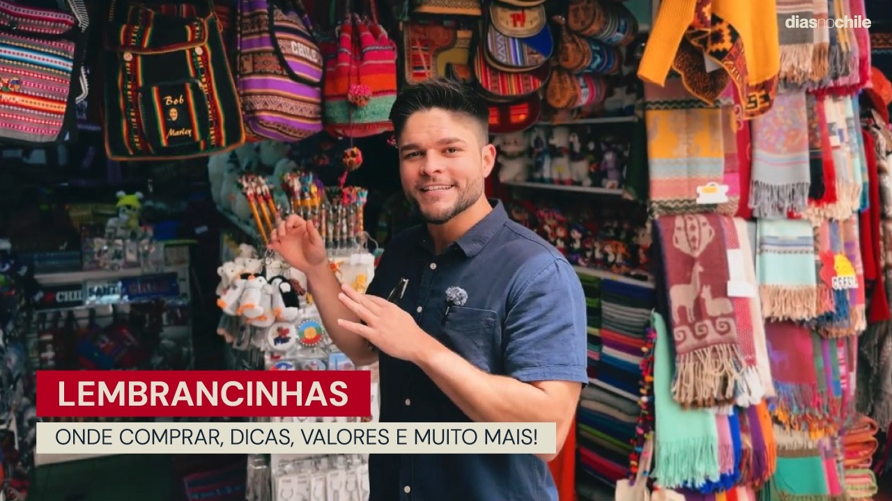 Onde comprar Lembrancinhas em Santiago? Feira Santa Lucia e Feira Los Dominicos, com valores!