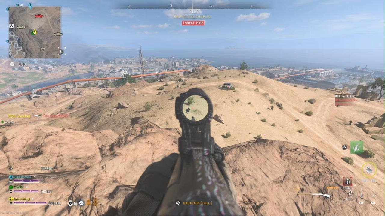 Killing a team of dupers/underbarrel glitchers