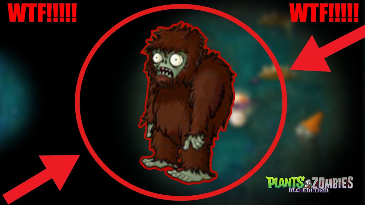 BIGFOOT IS REAL IN THE PVZ DLC MOD??????