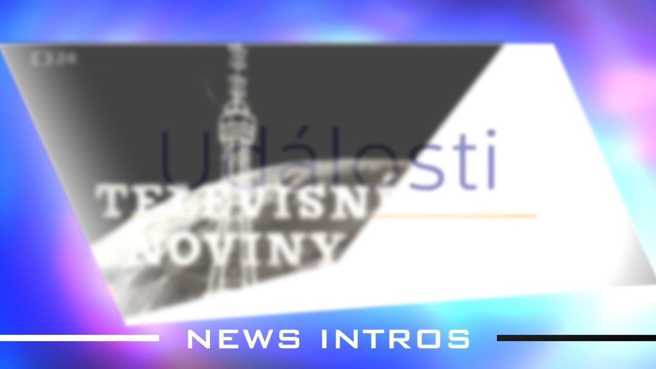 ČT Ud&aacute;losti &ndash; news intros history