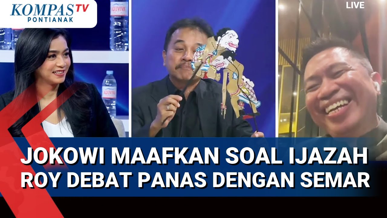 Roy Suryo & Ketum Rampai Nusantara Berdebat Soal Jokowi Bisa Maafkan Soal Tudingan Ijazah Palsu