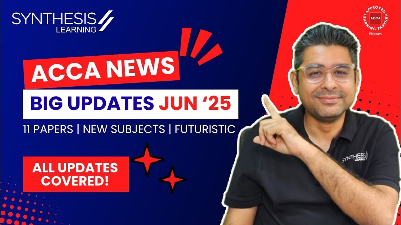 ACCA Big Updates  2027! 📢 11 Papers & New Subjects Explained