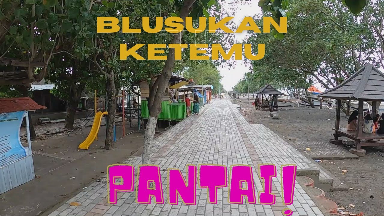 Blusukan ke pantai di lingkungan Banjar Ampenan