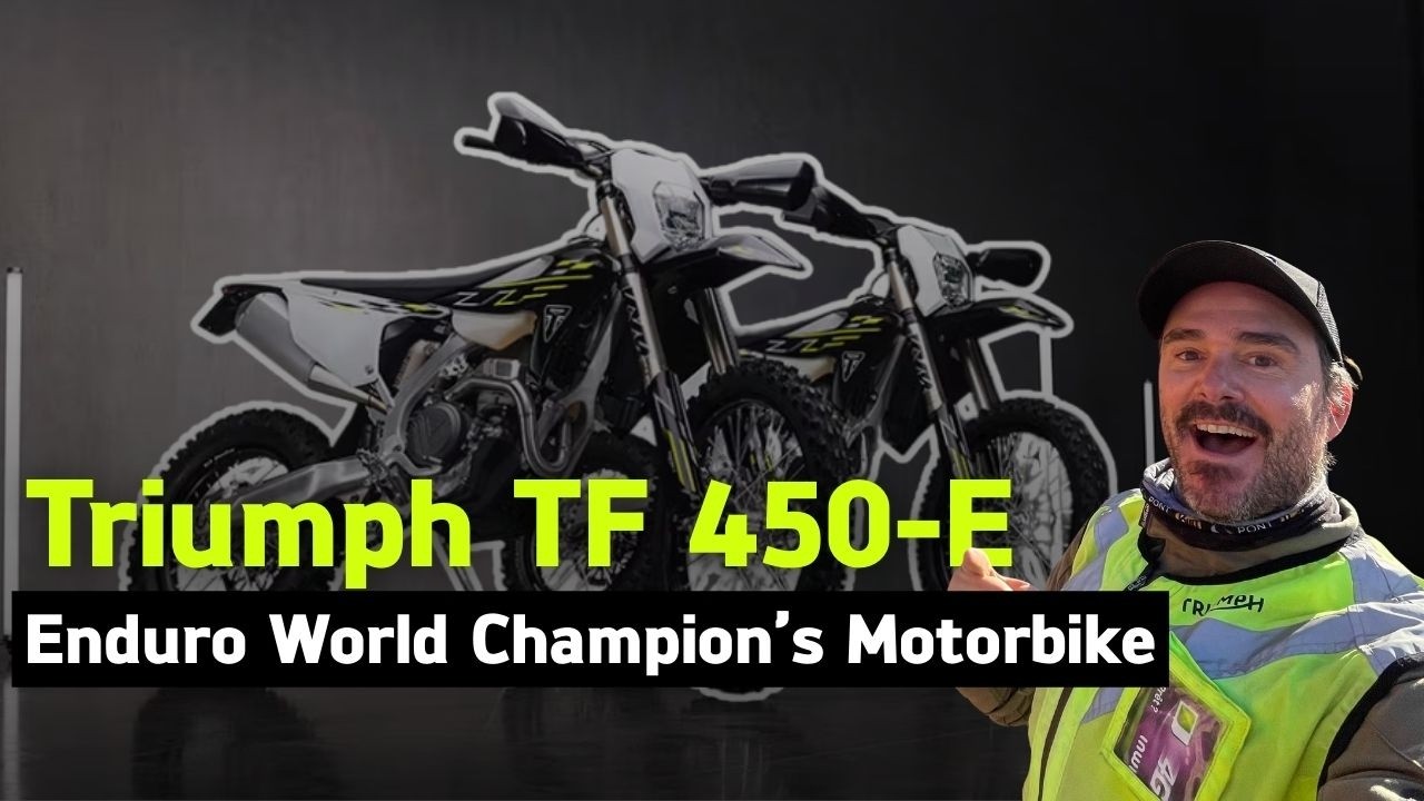 🇬🇧TRIUMPH TF 450-E | ENDURO WORLD CHAMPION´S MOTORBIKE