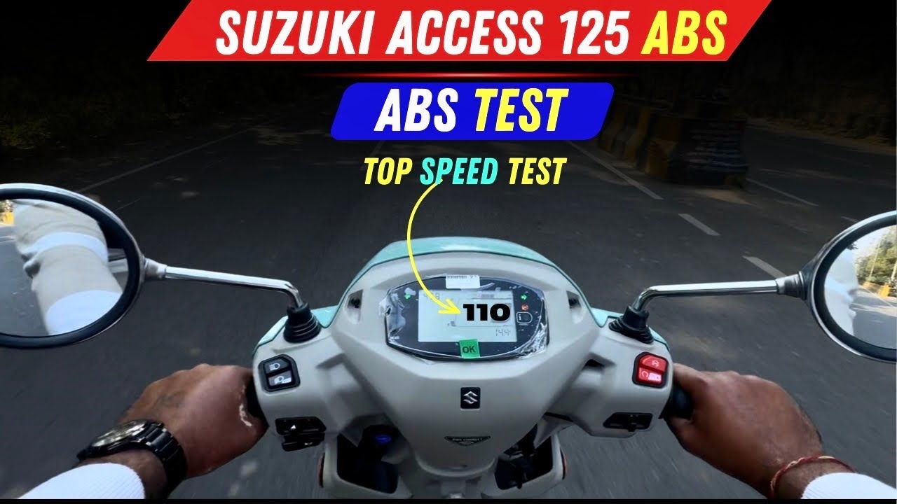 Access 125 Abs ride review | 2026 Suzuki access 125cc top speed and mileage test | access 125