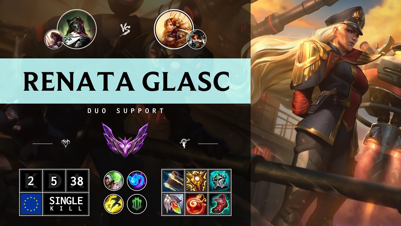 Renata Glasc Support vs Leona - EUW Master Patch 14.13