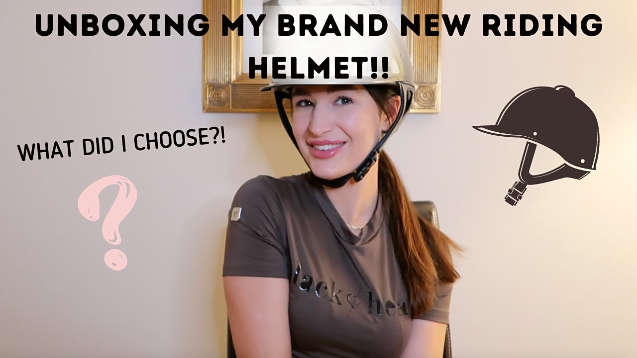 UNBOXING MY BRAND NEW RIDING HELMET!