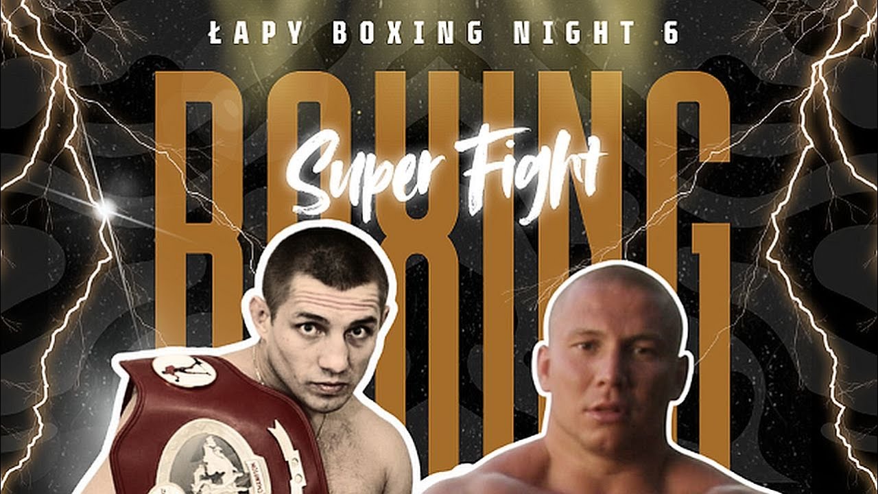 Na żywo:  ŁAPY BOXING NIGHT 6 (18/10/2025) Łapy