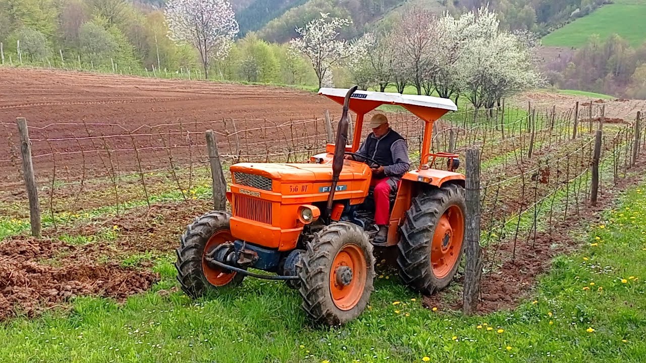 FIAT 550 DT & BATULJA 1.4 M - FREZIRANJE - GORNJE KOŠLJE - 2022 - 4.DEO
