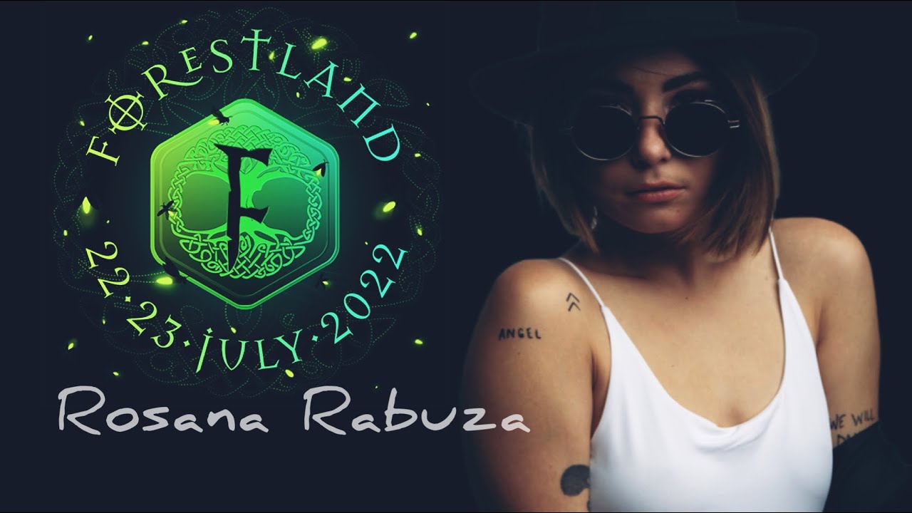 Rosana Rabuza | Techno Live set from @ForestLand Festival 2022 | Croatia