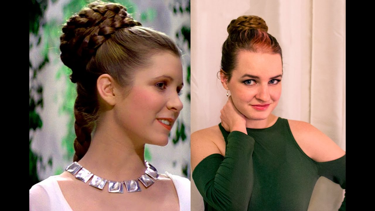 Princess Leia's Ceremonial Hair Tutorial - Star Wars