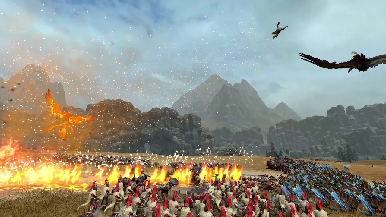 Total War Warhammer 2 High Elves Creatures Magic TWWH2 1080p PC