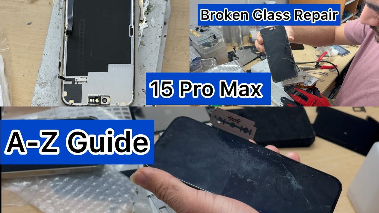15 Pro Max Broken Glass Replacement / Repair | 15 Pro Max Front Screen Replacement