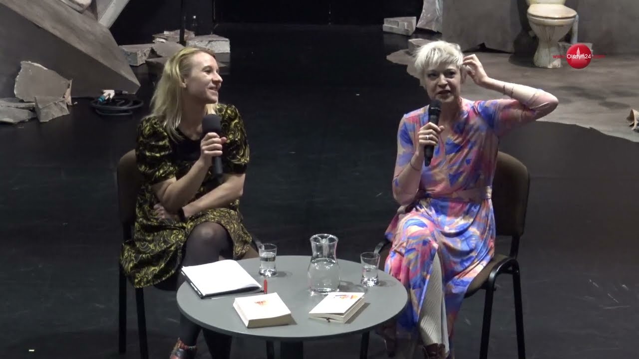 OLSZTYN24: Spotkanie z Małgorzatą Halber w Teatrze Jaracza