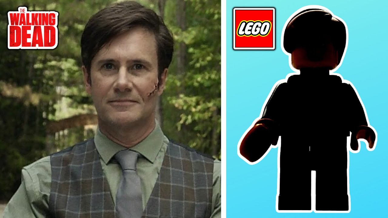 I Made These EPIC Custom The Walking Dead Lego Minifigures!