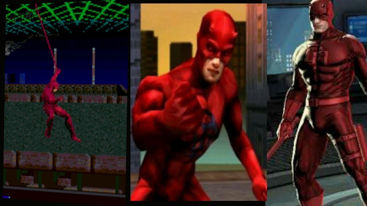 Evolution of daredevil in games [ 1996 - 2020]
