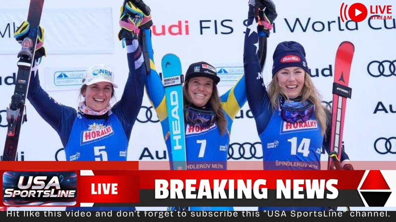 Mikaela Shiffrin's Emotional Podium Return Just Weeks Before The Olympics। USA SportsLine