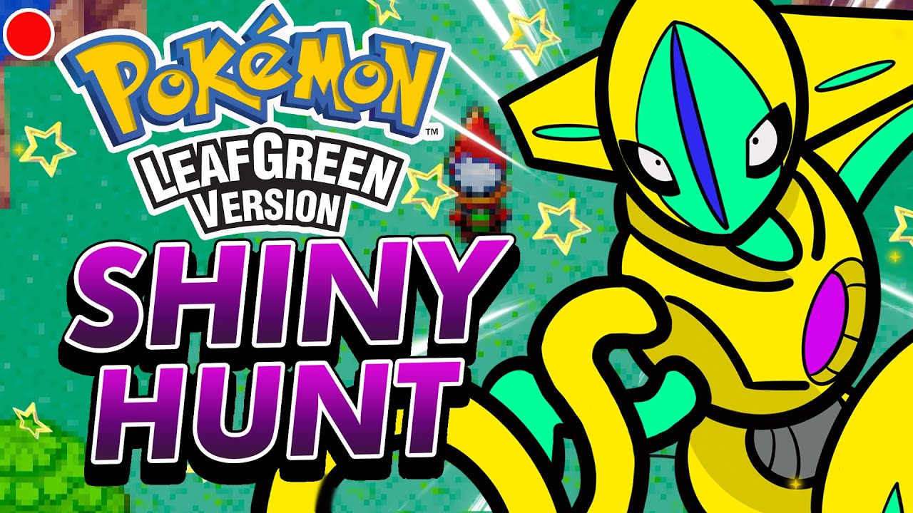 DEOXYS Shiny Hunting in Pokemon Leaf Green FULL ODDS (6200+ Resets)