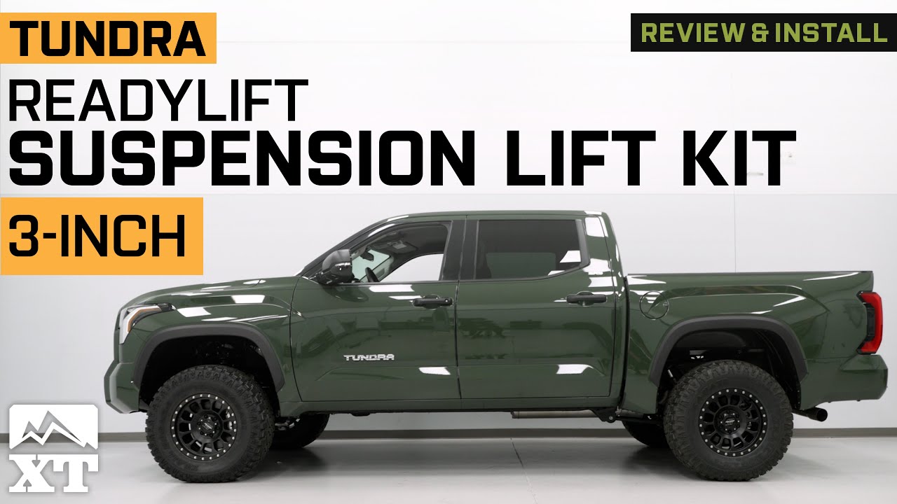 2022-2024 Tundra ReadyLIFT 3-Inch SST Suspension Lift Kit Review & Install