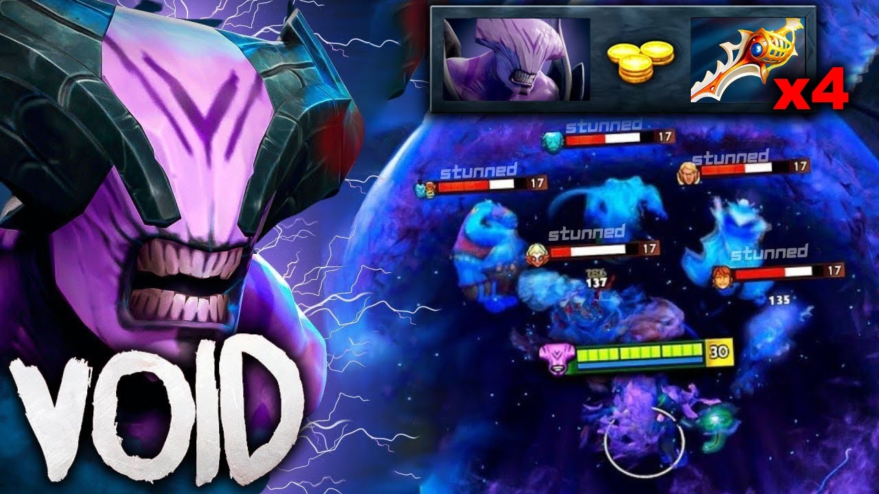 x4 Divine Rapiers🔥🔥🔥Faceless Void 49Kills One Shot Carry Dota 2