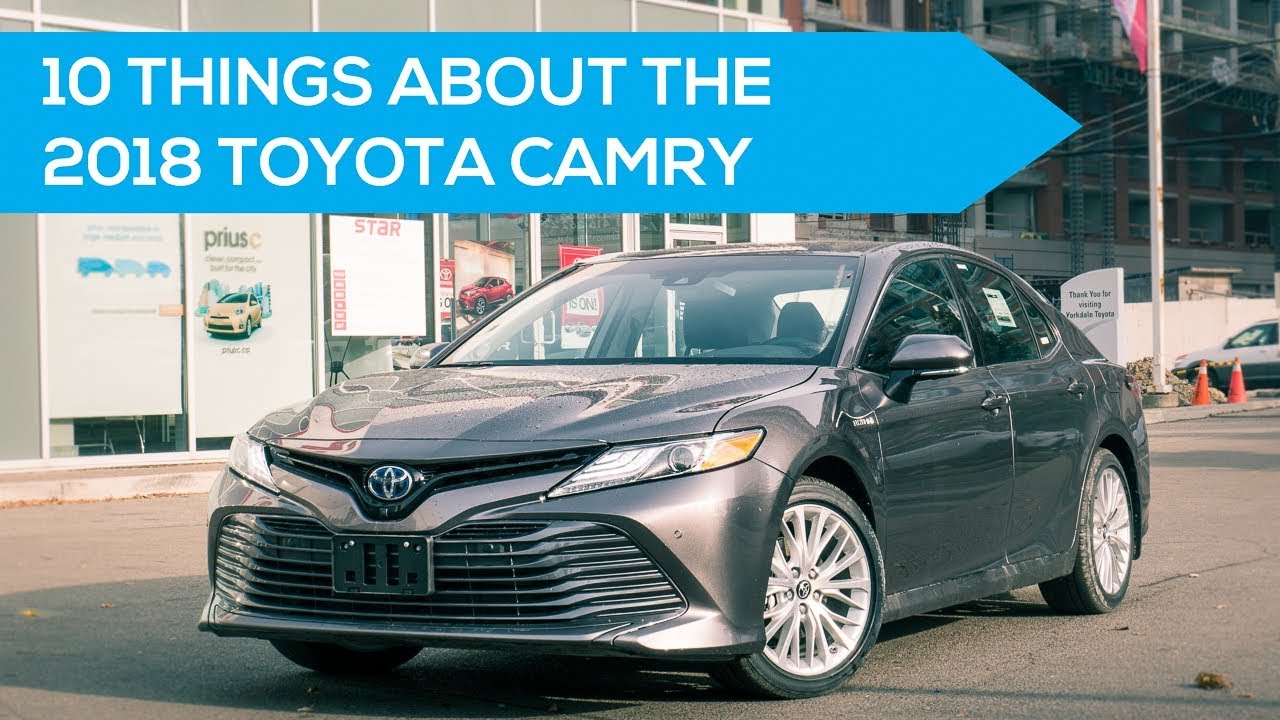 10 things about the brand new Toyota #Camry 2018 (contest inside)