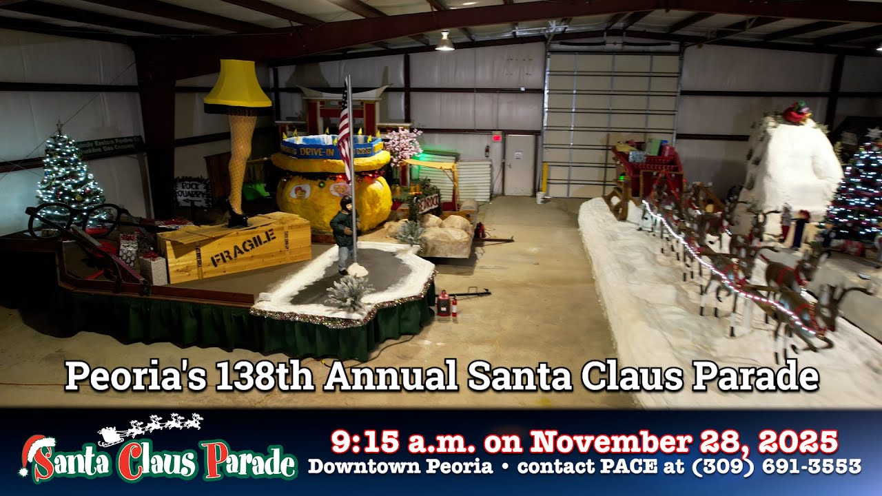 Peoria Illinois Santa Claus Parade 2025 - ExplorePeoria.com Entertainment Report
